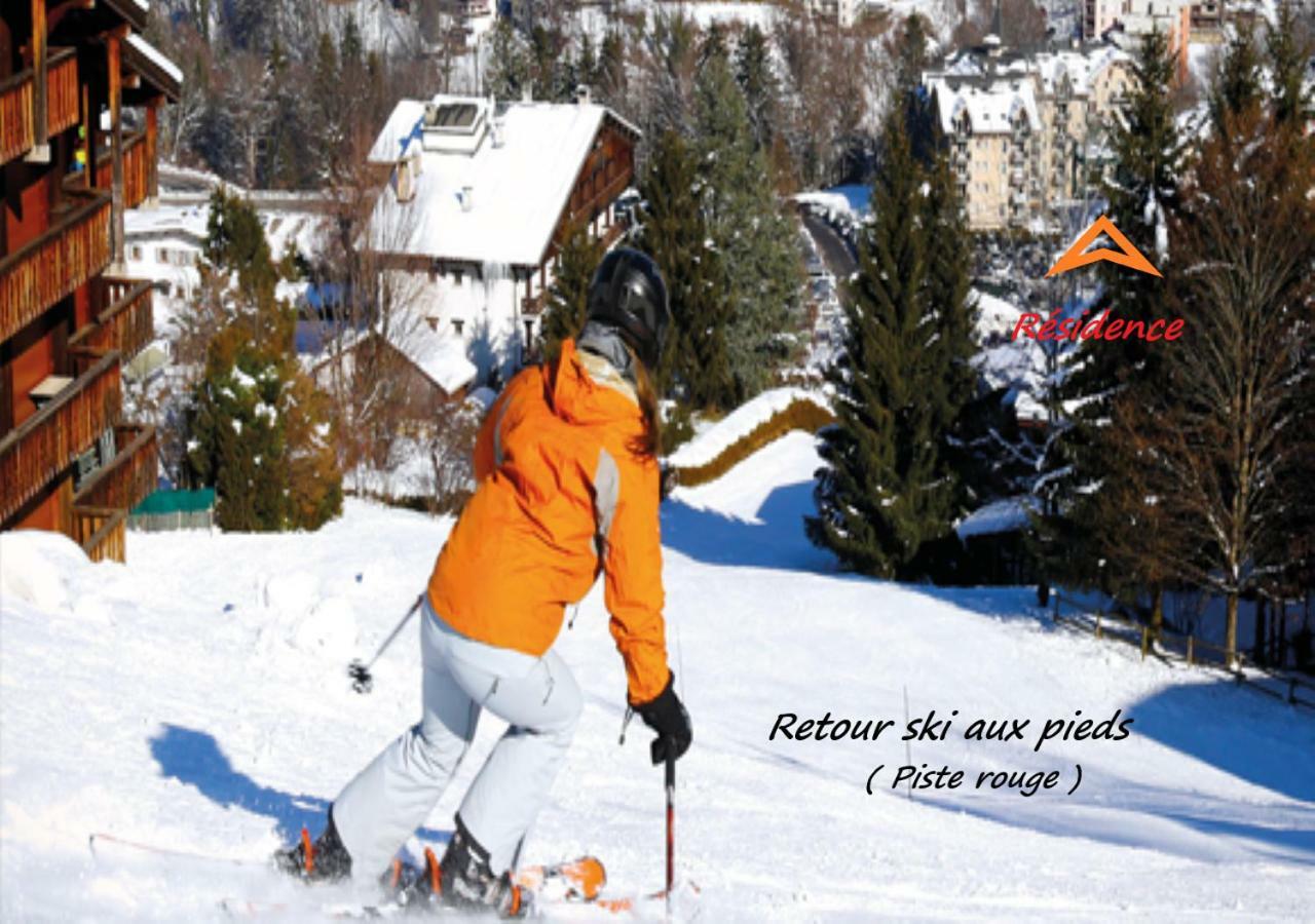 Appartement T2+cabine indépendante au départ des télécabines Saint-Gervais/Bettex/Mont d’Arbois Esterno foto